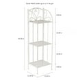 thumbnail image 2 of Plant Stand ' 3-Tier Vertical Shelf Indoor or Outdoor Folding Wrought Iron Home Garden Di, 2 of 8