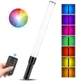 thumbnail image 1 of Lámpara de fotografía Tubo de luz RGB de mano LED varita de luz de vídeo 3000K-6500K regulable 18 efectos de iluminación batería incorporada para Vlog transmisión en vivo fotografía de retrato de prod Maboto Lámpara de fotografía, 1 of 7