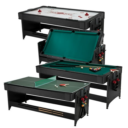 Fat Cat The Original Pockey 7 Foot 3-in-1 Game Table (Billiards, Air Hockey and Table Tennis)