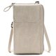 thumbnail image 1 of Bolsa de teléfono Cartera de hombro pequeña Cartera de viaje de cuero Ranura para tarjeta RFID Estuche de billetera Adepaton BST3000137-2, 1 of 5