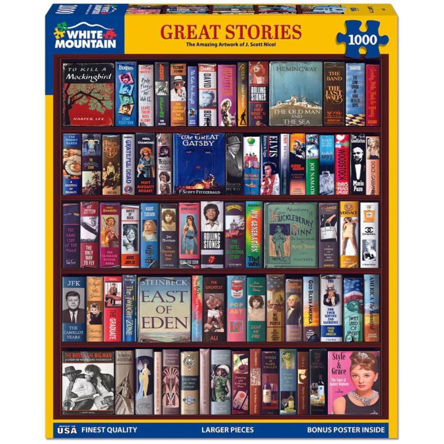 Puzzle Harry Potter 550 Pezzi USAOPOLY | Collezione Film 18x24 Pollici | Made In USA Nuovo