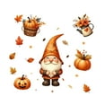 thumbnail image 2 of Hearth & Gear Thanksgiving Pumpkin Maple Leaf Sticker Bedroom Living Room Balcony Glass Window Home Create A Festive Atmosphere Small Screen Stickers Teacher Middle School Stickers Bundle Large, 2 of 6