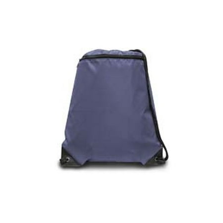 - 8888 Denier Nylon Zippered Drawstring Backpack