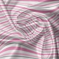 thumbnail image 5 of Ambesonne Geometric Valance Pack of 2, Modern Striped Art, 54"X12", White Pink Grey, 5 of 5