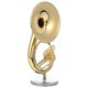 thumbnail image 1 of Mini modelo de sousaphone, sousaphone en miniatura con soporte y estuche, figura de sousaphone pequeña de cobre chapado en oro, regalo ideal instrumento musical adorno de escritorio para el hogar, ofi, 1 of 5