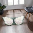 thumbnail image 1 of Mainstays Multicolor Butterfly Non-Slip Scatter Rug, 24" x 36", 1 of 5