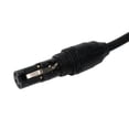 thumbnail image 5 of LyxPro Quad Series 50 feet XLR Cable, 4-Conductor, Male to Female Cord, Black, 5 of 6