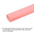 thumbnail image 3 of Uxcell Crepe Paper Rolls 7.5ft Long 20 Inch Wide, Mild Pink 2 Pack, 3 of 5