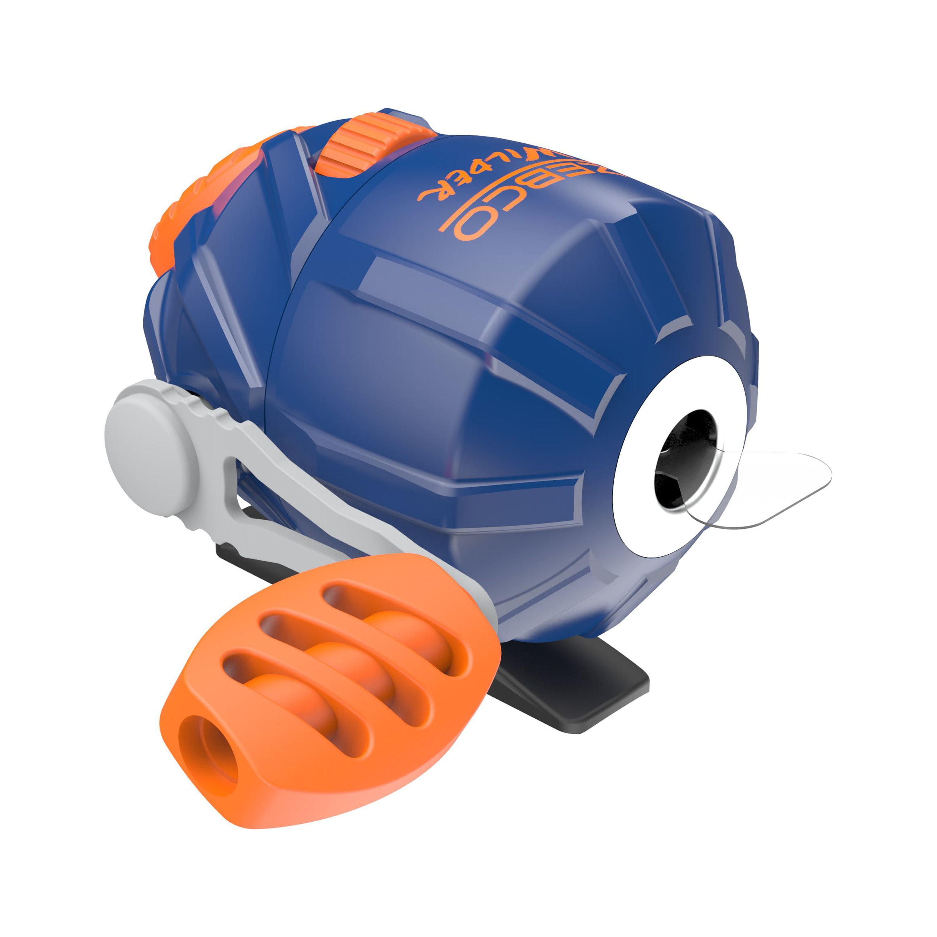 Zebco Kids Wilder Spincast Reel and Fishing Rod Combo, 4-Foot 3-inch Fishing Pole, Blue and Orange