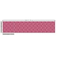 thumbnail image 3 of Ambesonne Floral Fabric by the Yard Upholstery, Abstract Flowers Pattern, 3 Yards, Pink and Dark Mauve, 3 of 5