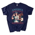 thumbnail image 3 of Feminist 4th of July T-Shirt, 250th Anniversary Shirt, America 250 Tee, Liberal Patriotic T-shirt, 3 of 4