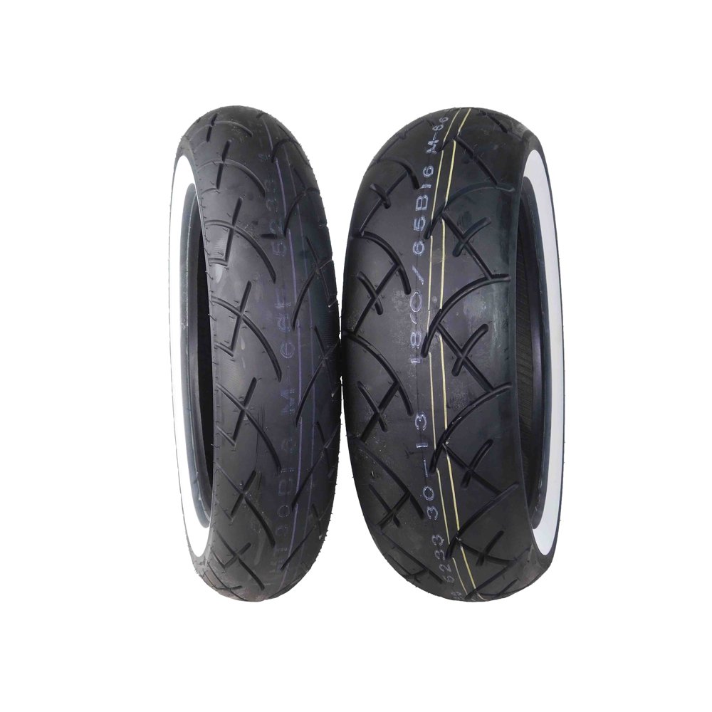 Full Bore 130/9016 Front 180/6516 Rear Set White Wall Cruiser