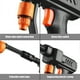 thumbnail image 5 of Cordless Pressure Washer 6 in 1 Nozzle 60 Bar with Battery 3.7L/min 5M Hose (12000mAh), 5 of 5