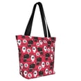thumbnail image 3 of Kdxio Cute Dog Women Reusable Grocery Bags Foldable Ripstop,Reusable Shopping Bags for Shopping,Gym,Gift, 3 of 8