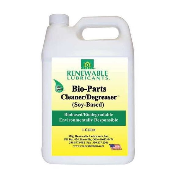 Renewable Lubricants Parts Cleaner/Degreaser,1 gal Bottle 86633