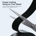 thumbnail image 4 of Toocki Cable Organizer USB Cable Winder Fastener Tape Ties Earphone Mouse Cord Cable Protector 1-5m Wire Winder Cable Management Blue 5m, 4 of 6