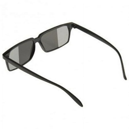 Black Secret Rear View Spy Glasses Mirror Sunglasses (BONUS 1 FUN CHOPS)