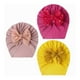 thumbnail image 3 of Gorro para bebé ANGGREK 3 piezas Transpirable Con Nudo de Lazo para niñas, 3 of 8