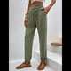 thumbnail image 4 of Pantalones Deportivos de Yoga para Mujer, Holgados, Tipo Harén, para Hacer Ejercicio, Informales, Cómodos, con Bolsillos Verde XXL, 4 of 7