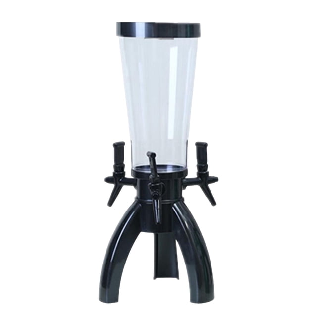 Grifo de cerveza de 3L con tubo de congelación, dispensador de torre de cerveza Margarita fácil de limpiar, dispensador de vino, dispensador de