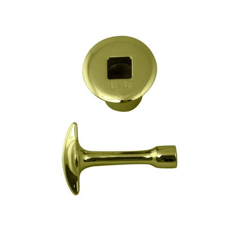 

Westbrass R500-01 Arrow Style Log Lighter Trim Lit for 0.74 in. NPSM Valves in Polished Brass