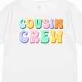 thumbnail image 4 of Inktastic Cousin Crew Boys or Girls Long Sleeve Toddler T-Shirt, 4 of 5