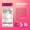 thumbnail image 2 of 20g Protein Pastry - Low Carb Meal Replacement Bar - Low Glycemic, Gluten Free Protien Snacks - Healthy Keto Snack Box, 10x Zero Sugar Energy Bars - Bariatric Diabetic Friendly, 2 of 5