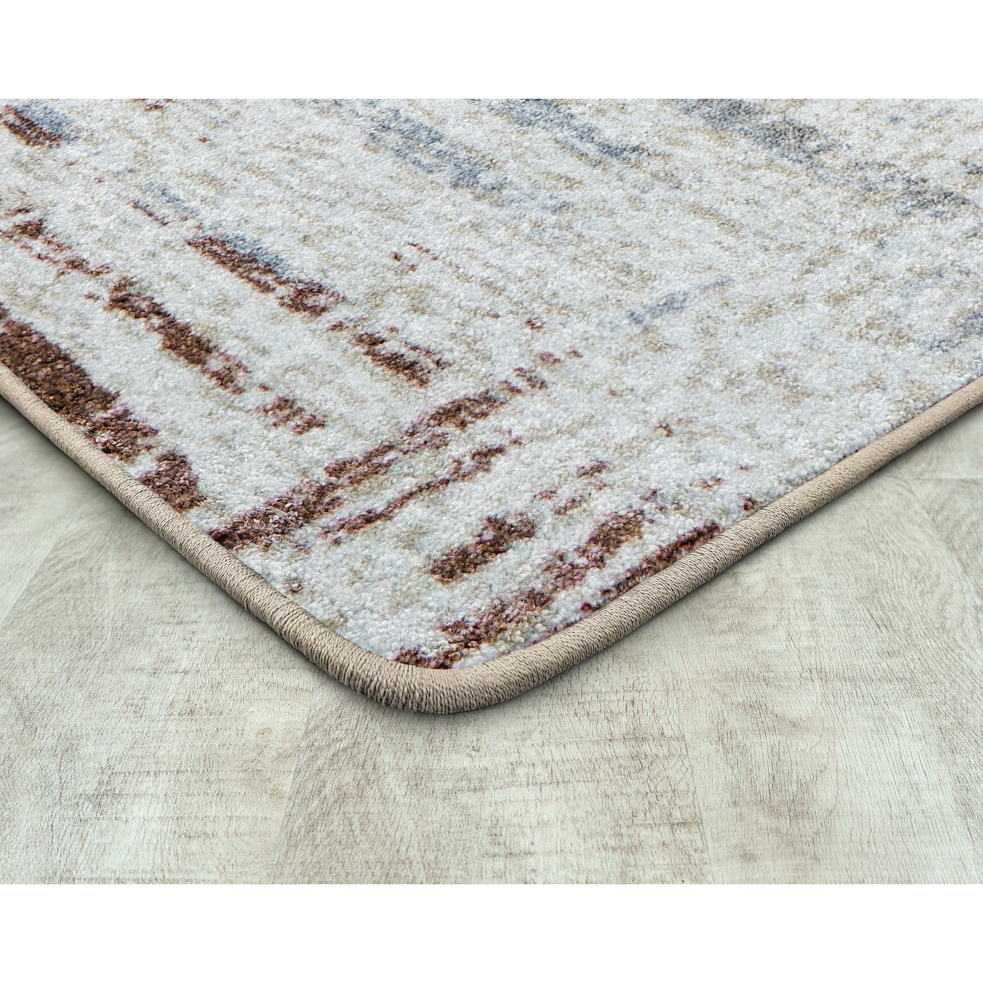 Joy Carpets Desert Cameo 5'4" x 7'8" Indoor Area Rug in Color Terracotta
