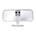 thumbnail image 3 of United Pacific M1003 Polished Stainless-Steel Cobra Style Interior Rearview Mirror, Chrome Plated Mirror Arms – One Mirror, 3 of 7
