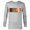 Athletic Heather, variant on Logo with Christmas Holiday Avengers Decorations - Long Sleeve T-Shirt for Men - Customized-Black