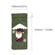 thumbnail image 3 of Bolsa para cubrir botellas de vino navideñas, envoltura para champán con muñeco de nieve y Papá Noel, 3 of 8