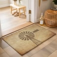 thumbnail image 2 of 2x3 Ft Entryway Area Rug, Country Windmill Kitchen Rug Runner Washable Floor Mat, Farmhouse Vintage Rustic Farm Barn Non Slip Indoor Door Mat Throw Carpet for Bathroom Living Room Bedroom, 2 of 8