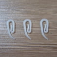 thumbnail image 5 of NUZYZ 40Pcs Window Curtain Rod Slide Rail Track Glider Drape Pole Runner Loop Hook, 5 of 6
