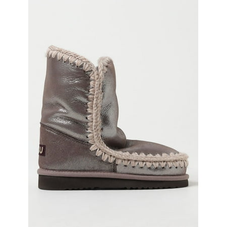 

Mou Flat Ankle Boots Woman Grey Woman