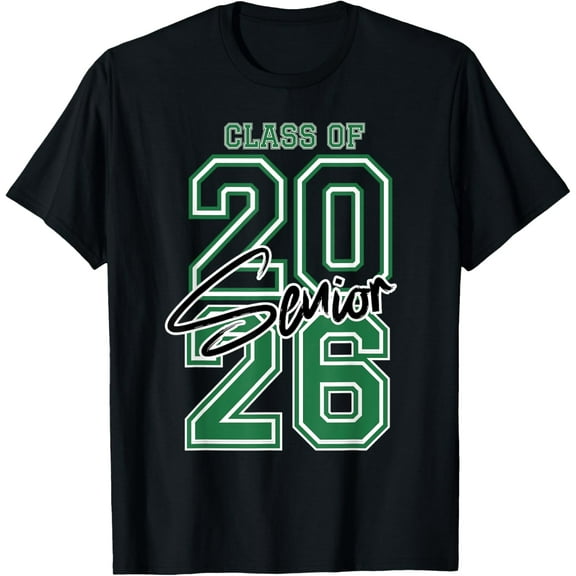 Premium model-Unisex-100% cotton-Class of 2026 Senior - 2026 Graduation T-Shirt