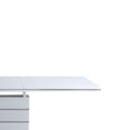 thumbnail image 6 of Acme Kameryn Dining Table W/Leaf, White High Gloss, 6 of 7