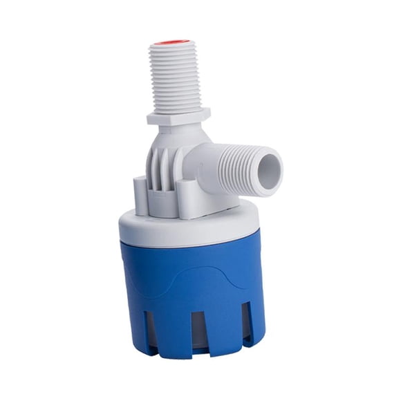 Control de nivel de agua de válvula de flotador, fácil de instalar, válvula de agua de rosca macho para DN15 Entrada superior A Cola Válvula de flotación