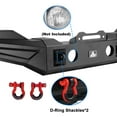 thumbnail image 6 of Front Bumper For 2018-2023 Jeep Wrangler JL & JL Unlimited w/D-Ring Shackles, 6 of 9