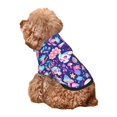 thumbnail image 5 of Honeii mushroom rainbow Skull cartoon Print Small Dog Hoodies Pet Hooded Sweatshirts Fall Winter Puppy Cat Sweaters Warm Clothes for Small Dogs Outfits Costume-Large, 5 of 7
