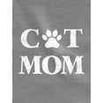 thumbnail image 4 of Tstars - Cat Mom - Mother's Day Gift for Cat Lover Women Sweatshirt XX-Large Navy, 4 of 4