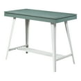 thumbnail image 4 of Kaylen Wood 3-Piece Counter Height Dining Table Set, Antique Green, 4 of 6