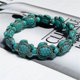 thumbnail image 3 of Pulsera de cadena con cuentas de tortuga Heytea para mujeres, hombres, niñas y niños, hecha a mano, pulsera elástica de piedra natural, pulseras de amistad para parejas - Código de modelo 7, 3 of 5