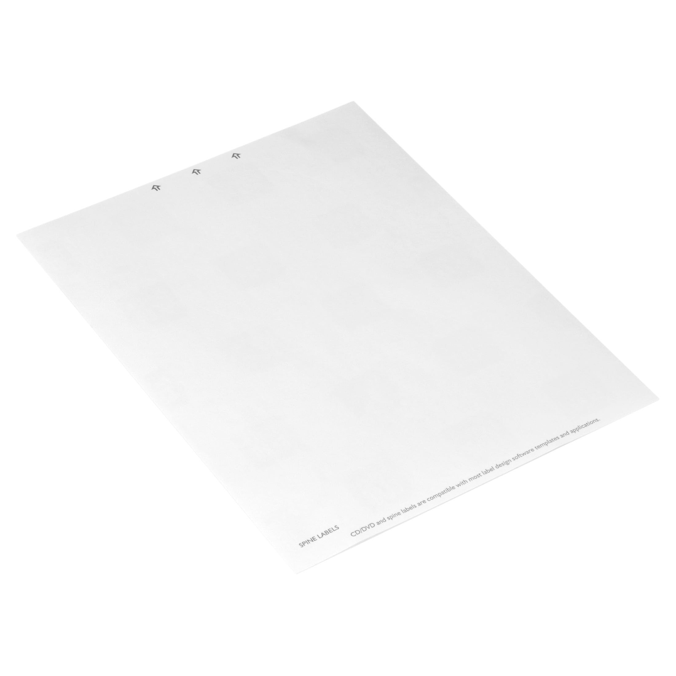 Pen+Gear Laser/Inkjet White CD/DVD Labels, Permanent Adhesive, 4-1/2" Diameter, 2 Labels per Sheet, 80 Labels