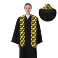 thumbnail image 4 of Fotbe Geometric Pattern with Bee Printed Class of 2024 Graduation Stole, 4 of 7