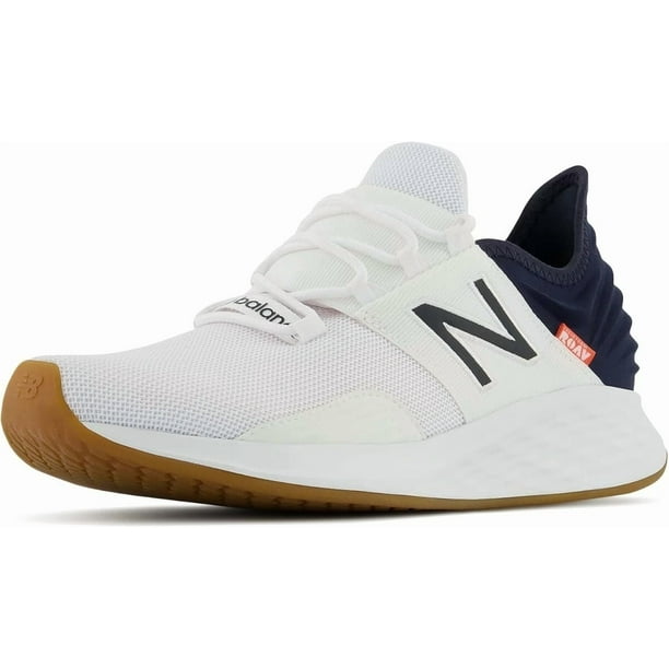New Balance Mens White / Navy Athletic Running Shoes MROAVRH1 9.5 D - 10.5 2E