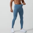 thumbnail image 5 of Athletic Pants for Men High Waisted Compression Shapewear Leggings Trousers Mens Casual Solid Stretchy Slim Quick-Drying Yoga Running Pant, 5 of 8