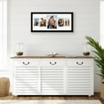 thumbnail image 6 of Americanflat 12x28 Picture Frame with Polished Plexiglass Collage Multi Frames Fit One Two Photos - Black, 6 of 8