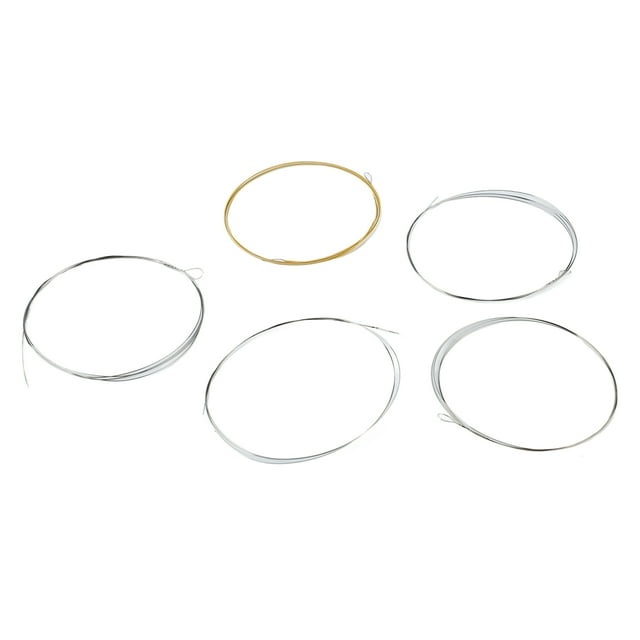 Banjo String Set, Lightweight Full Resonance 5 Banjo String Kit For Performance