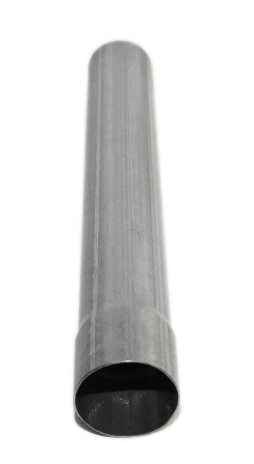 Aluminized Steel Exhaust Extension Tube Tailpipe 2.5"ID to 2.5"OD 18" Length Aluminized Steel
