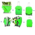 thumbnail image 7 of Elastic Travel Luggage Cover for 22-24 Inch Suitcase, Protective Bag, Stretch Trolley Case Cover, Green, 7 of 7